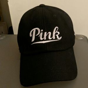 Victoria's Secret Pink wool baseball cap